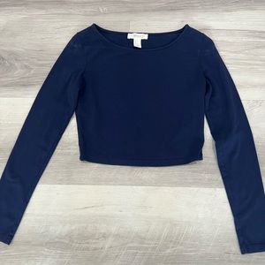 Forever 21 cropped long sleeve. Size S